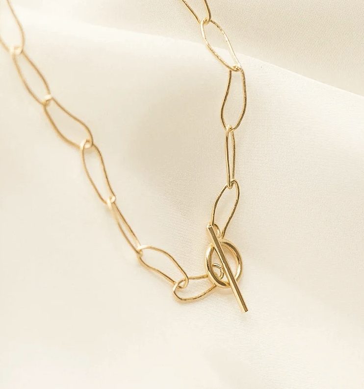 Agapée Horace Gold Loose Link Choker Necklace