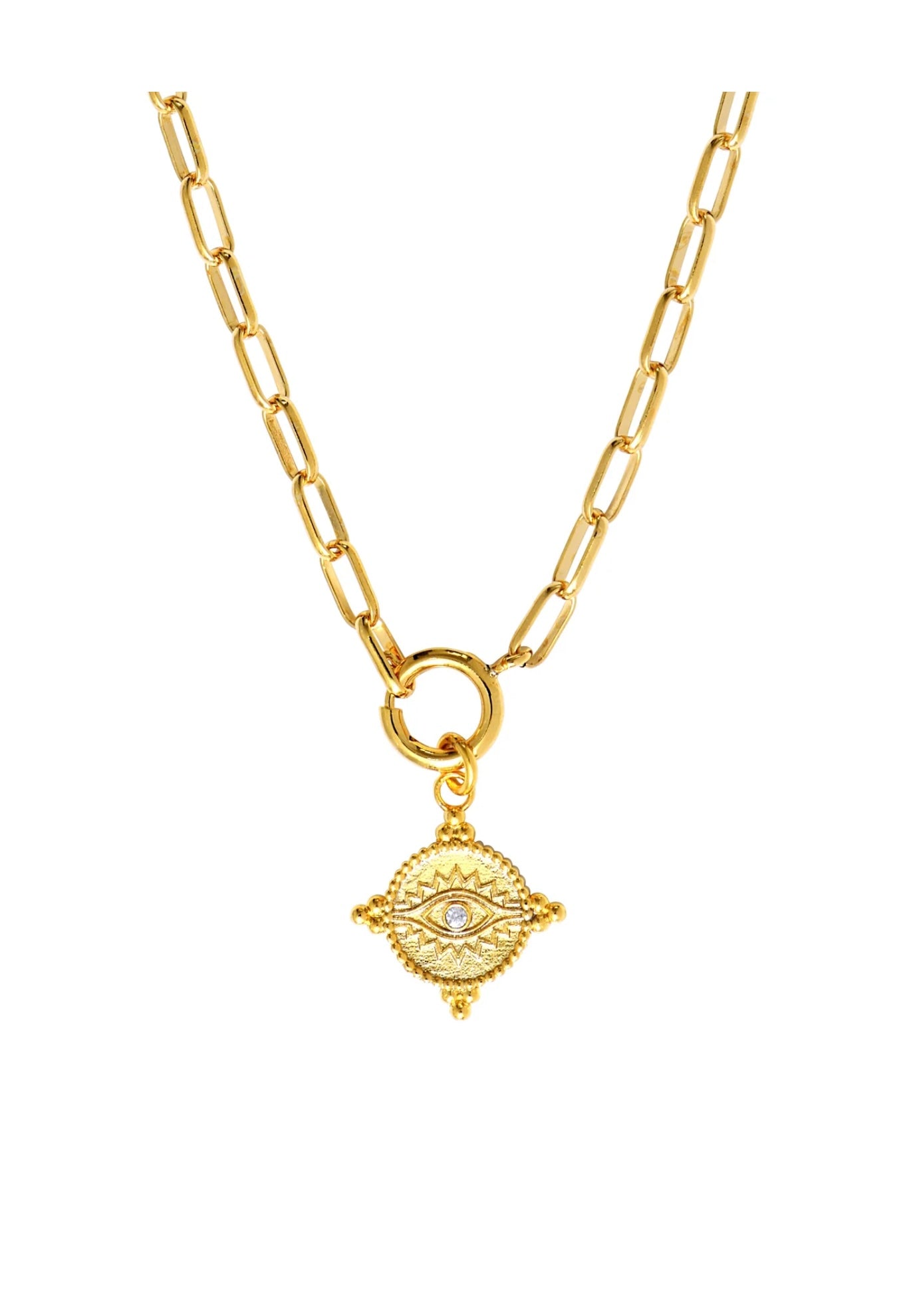 White Elvina Necklace