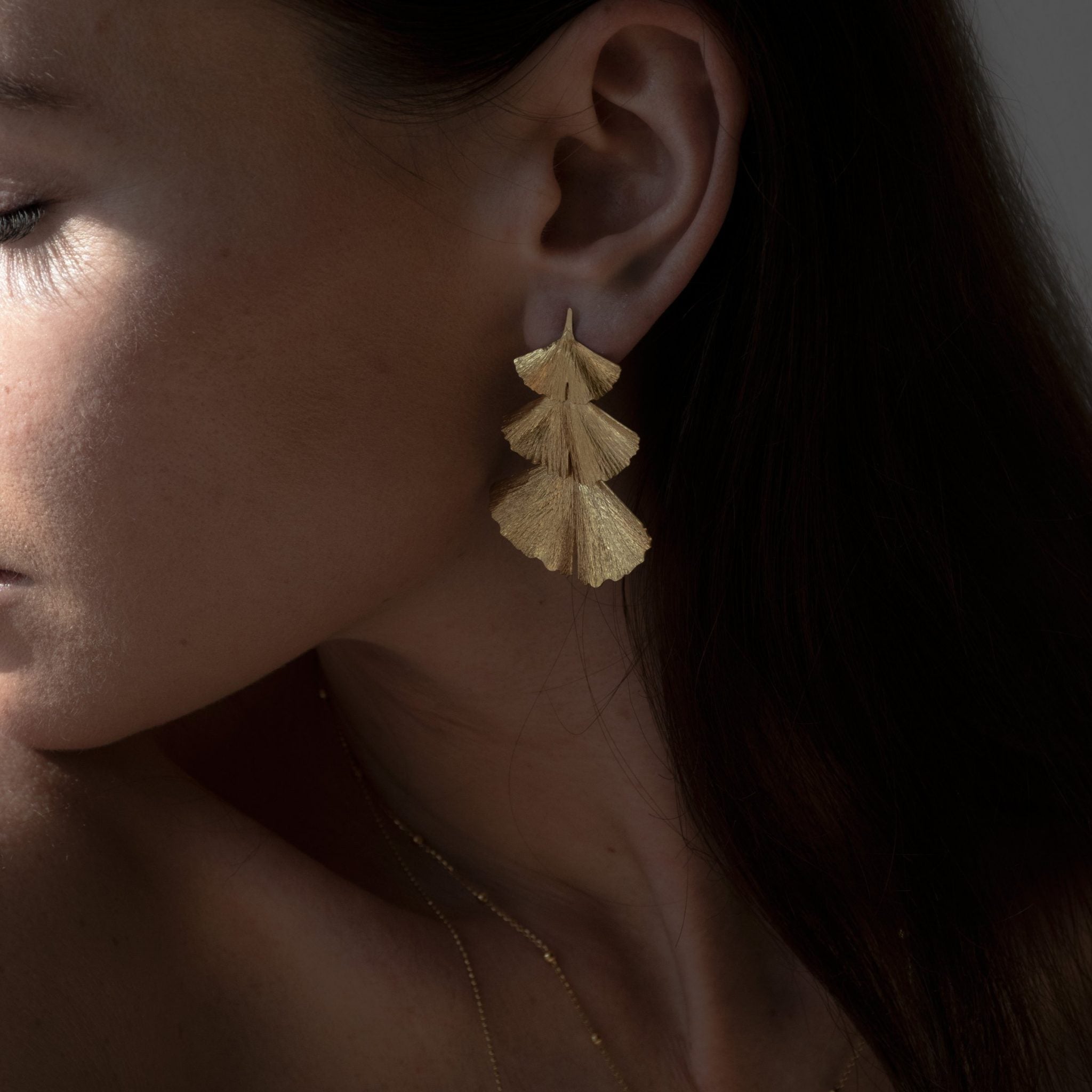 Gingko Bilboa Trees Earrings
