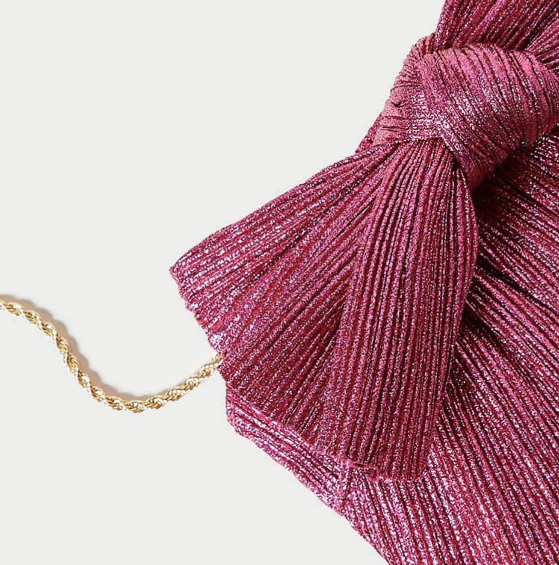 Fuchsia Rayne Clutch Handbag by Loeffler Randall