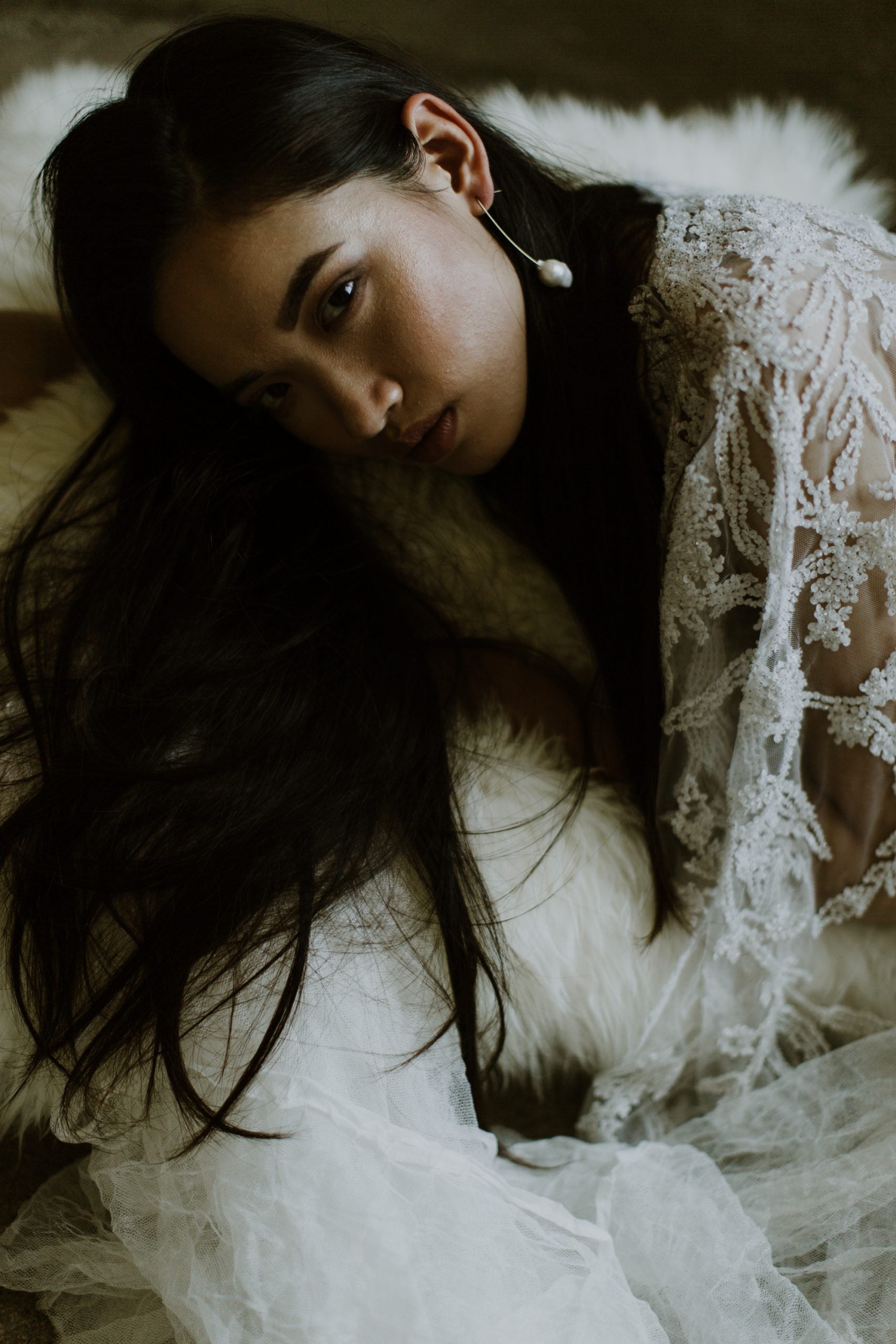 A.B. Ellie Pearl Stem Drop