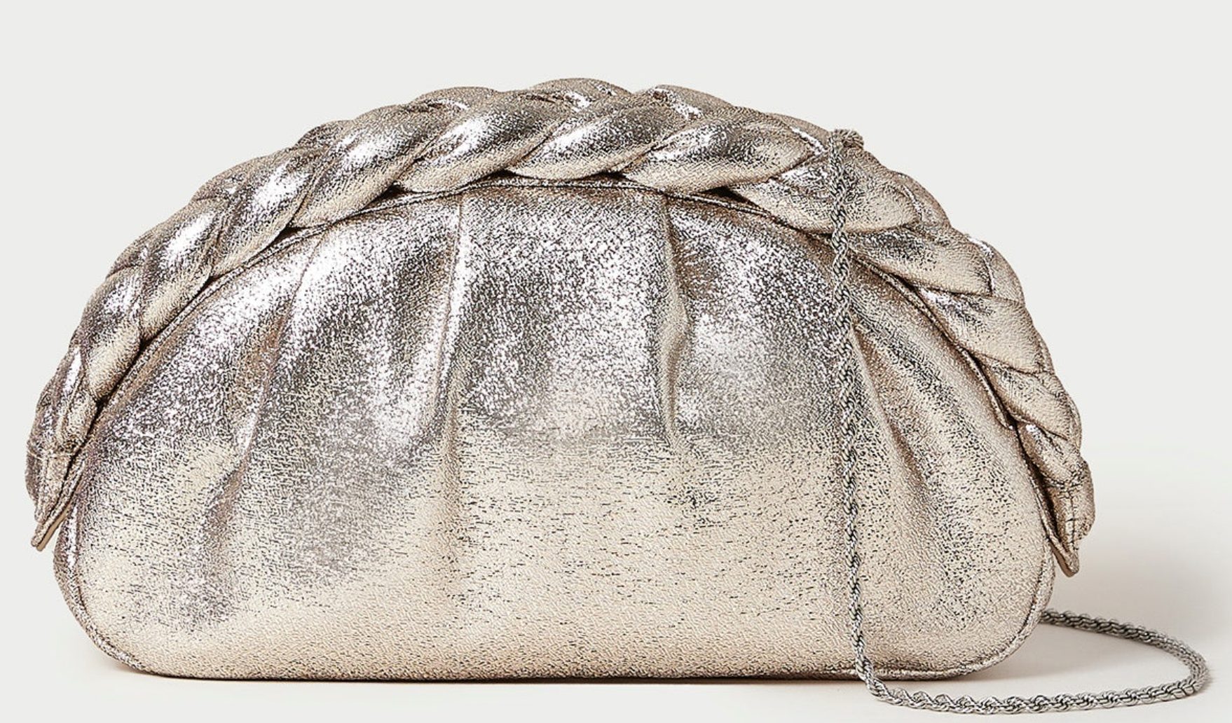 Hariet Prosecco Braided Frame Handbag by Loeffler Randall