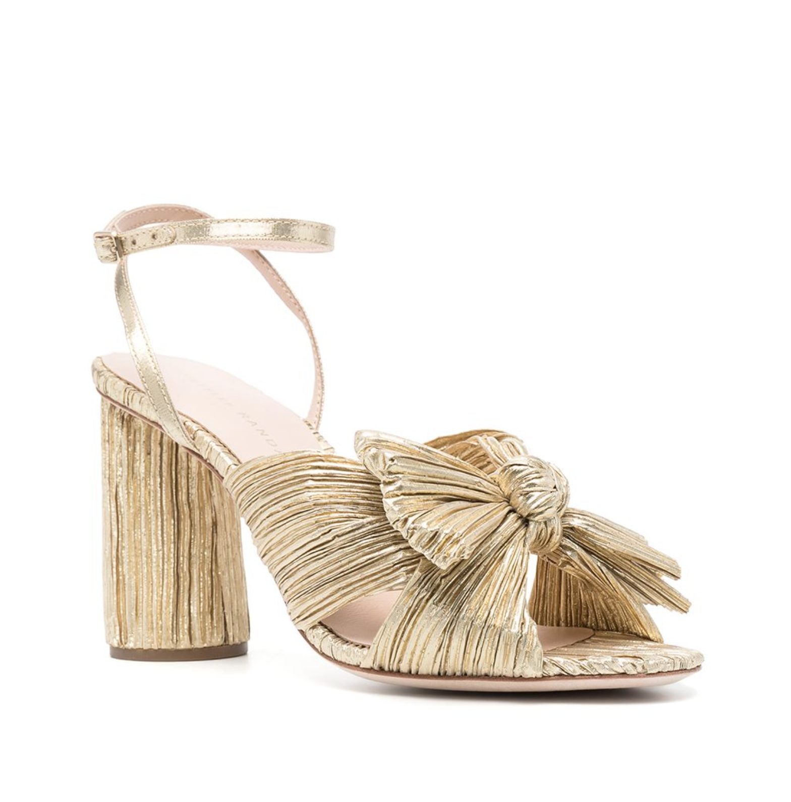 Camellia Gold Shoes by Loeffler Randall