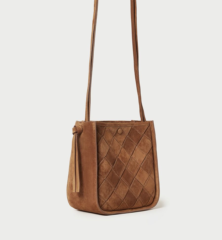 Mackenzie Cacao Crossbody Bag by Loeffler Randall