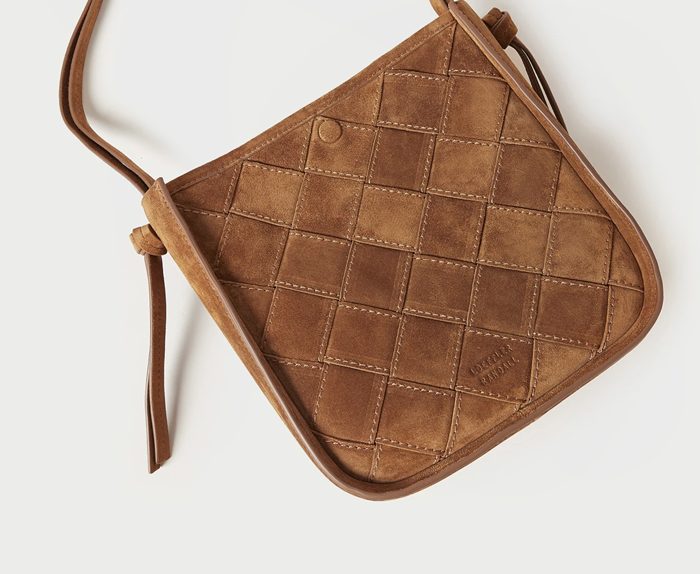 Mackenzie Cacao Crossbody Bag by Loeffler Randall