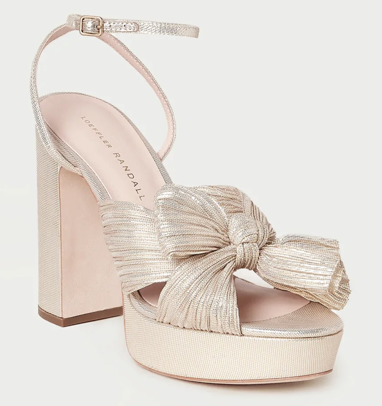 Platinum Natalia Shoes by Loeffler Randall