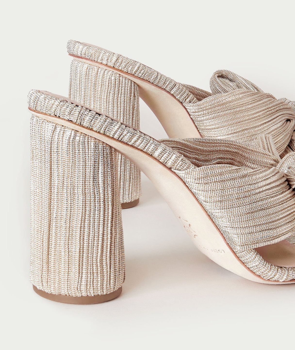 Platinum Penny Shoes by Loeffler Randall