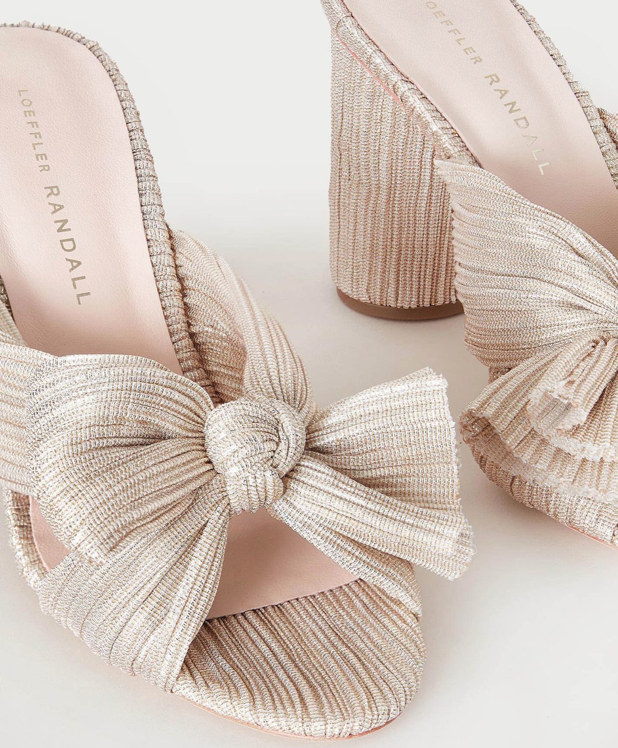 Platinum Penny Shoes by Loeffler Randall