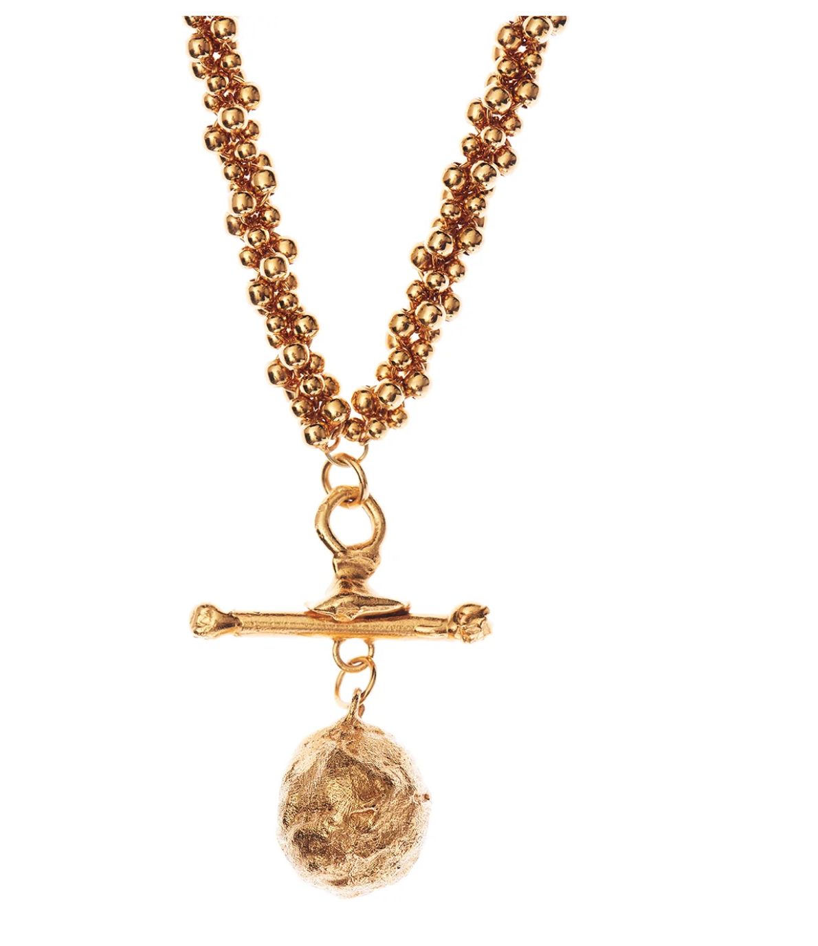 L'Aura Statement Gold Choker Necklace by Alighieri