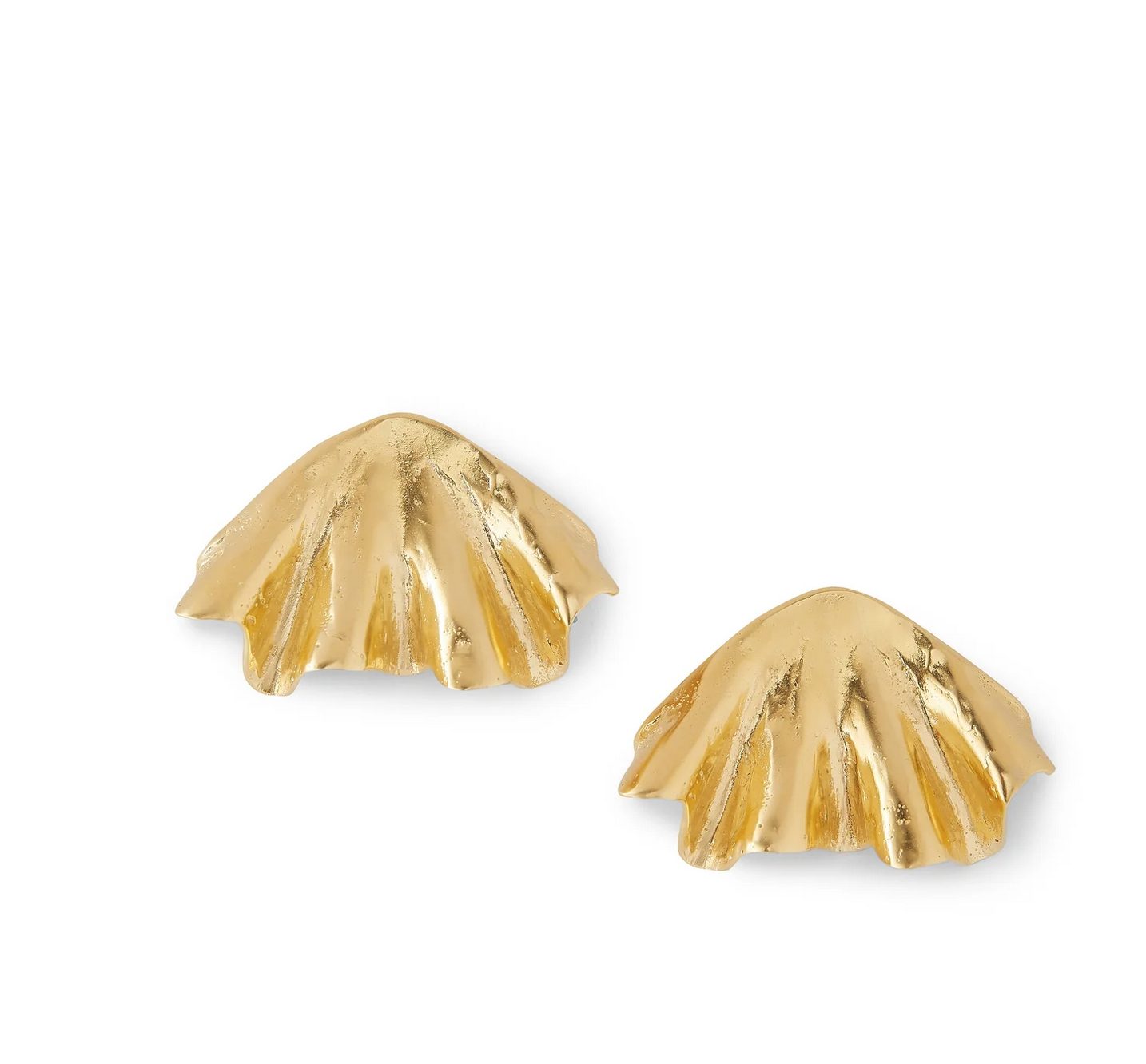 Cascade, Gold Statement Earrings by YSSO