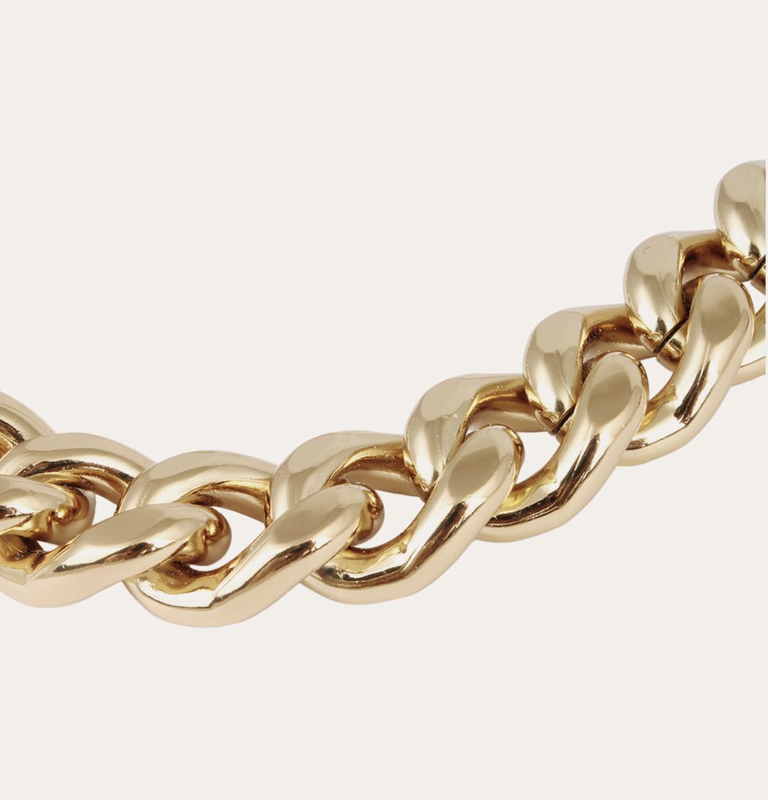 Chunky Gold Chain Necklace by Gas Bijoux