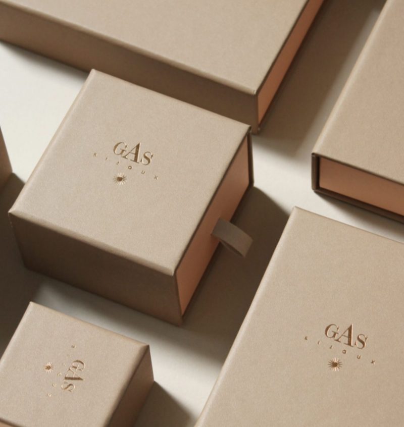 Locked Love Gold Necklace by Gas Bijoux