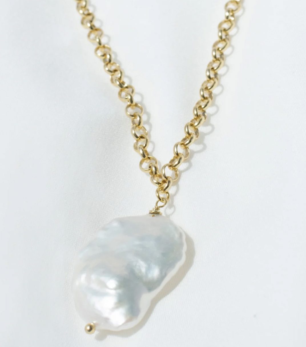 One Dame Lane Baroque Pearl Necklace