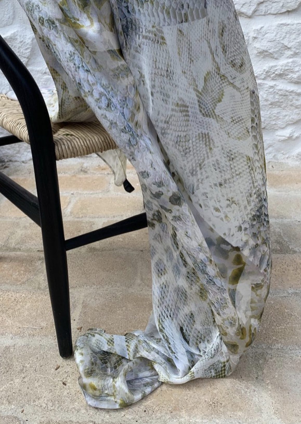 Yemanja silk Vivian Kimono By Mona Swims