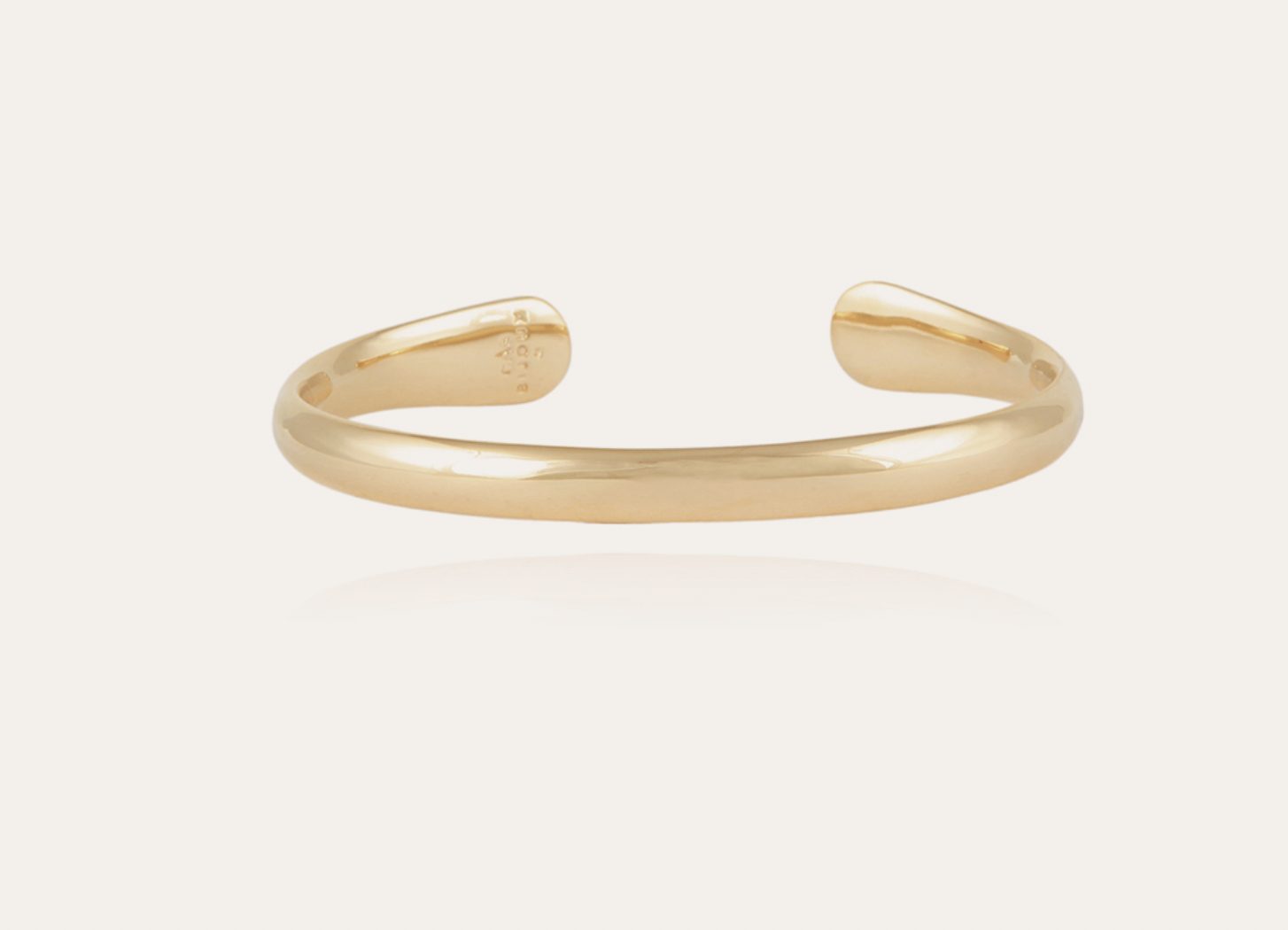 The Gold Jonc Bangle By Gas Bjioux