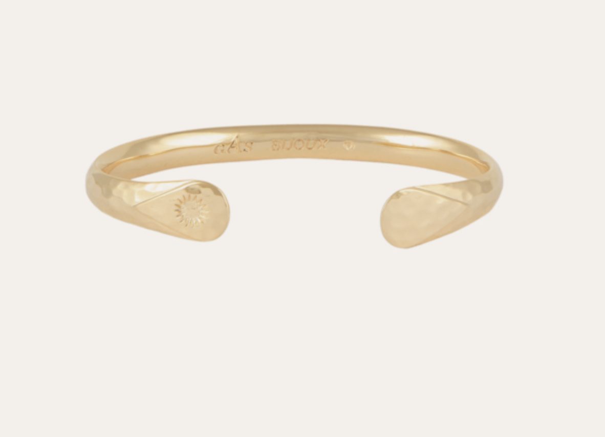 The Gold Jonc Bangle By Gas Bjioux