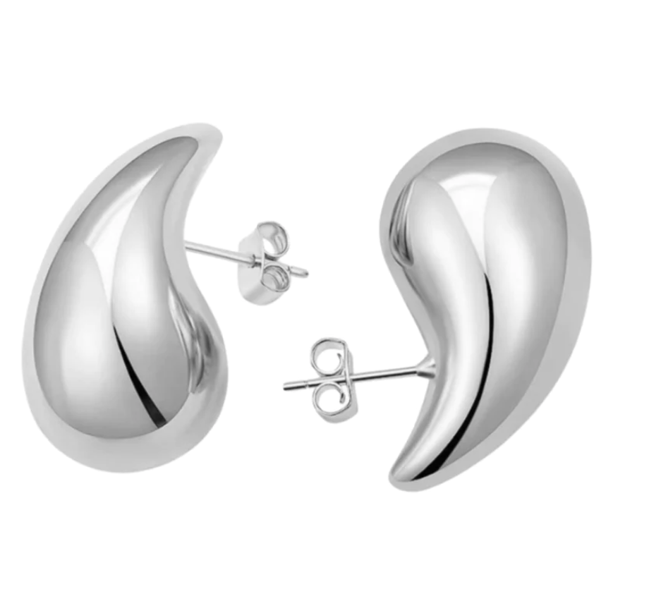 Sahira Elia Raindrop Earring - Silver