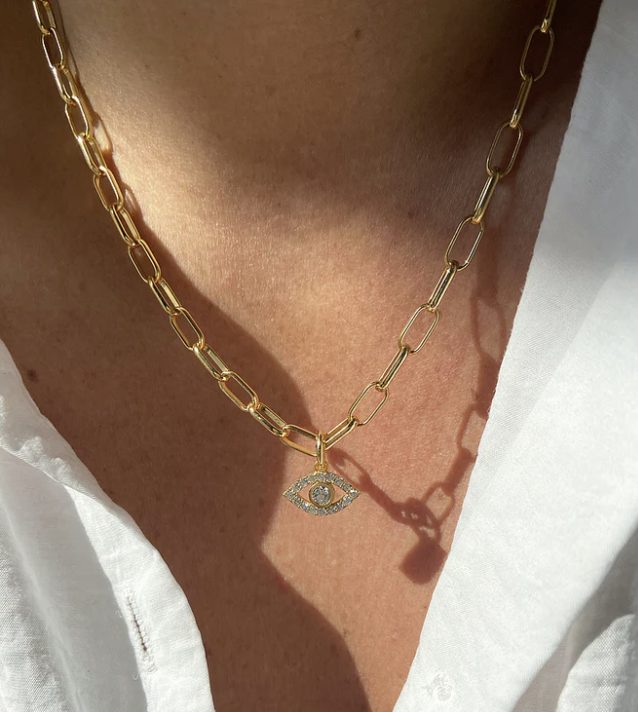 The Gold Eye Necklace
