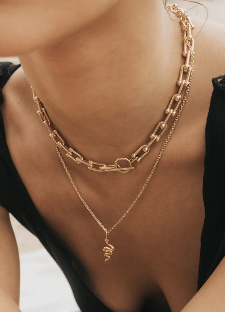 Mod + Jo Madison Chunky Gold Chain Necklace