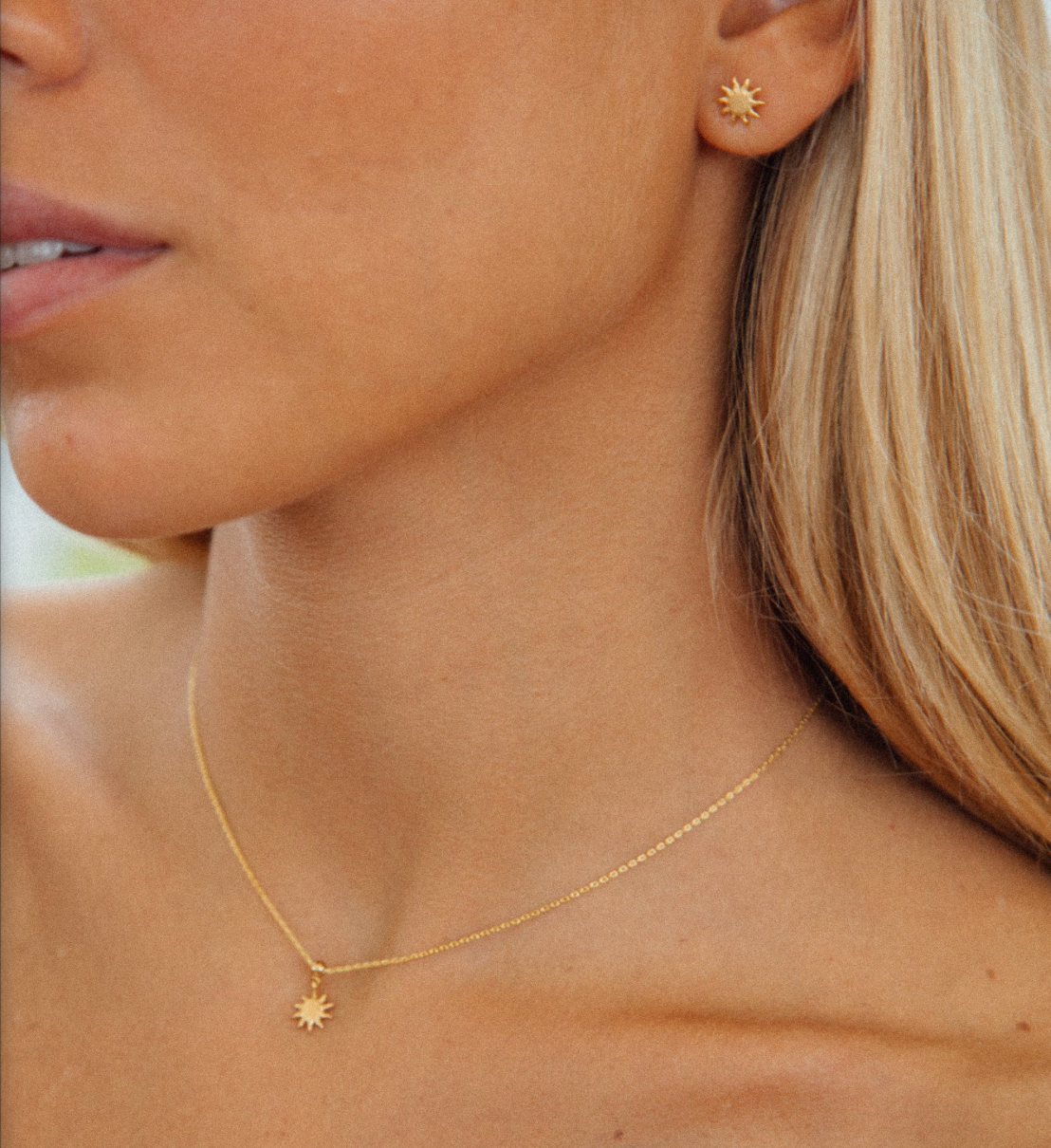 Agapée Cala Sun Stud Earrings