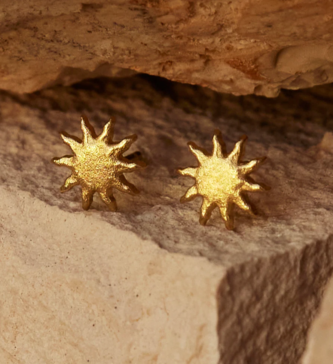 Agapée Cala Sun Stud Earrings