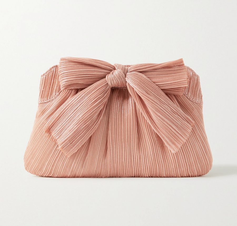 Beauty Pink Rayne Clutch Handbag by Loeffler Randall