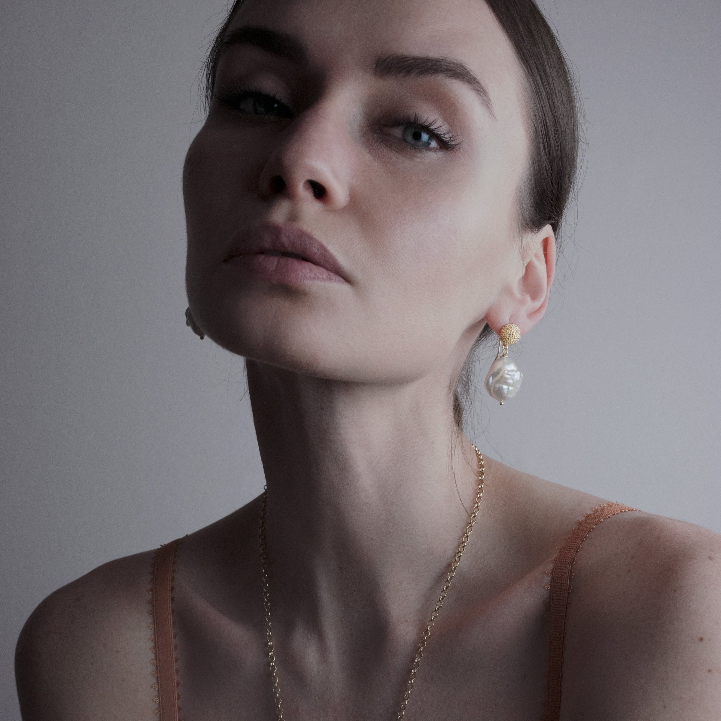 Baroque Pearl Drop Earrings