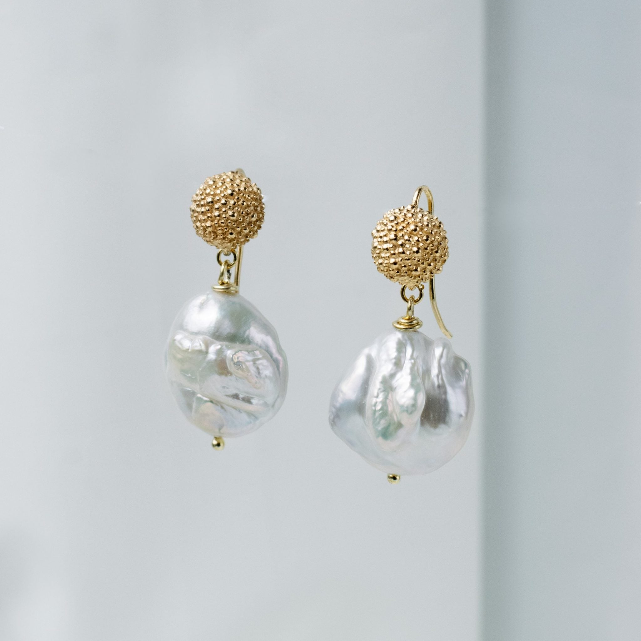 Baroque Pearl Drop Earrings
