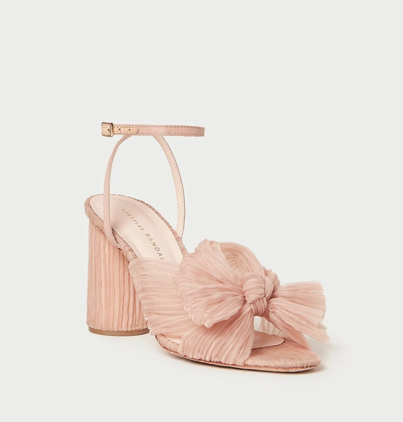Beauty Pink Camellia Shoes by Loeffler Randall
