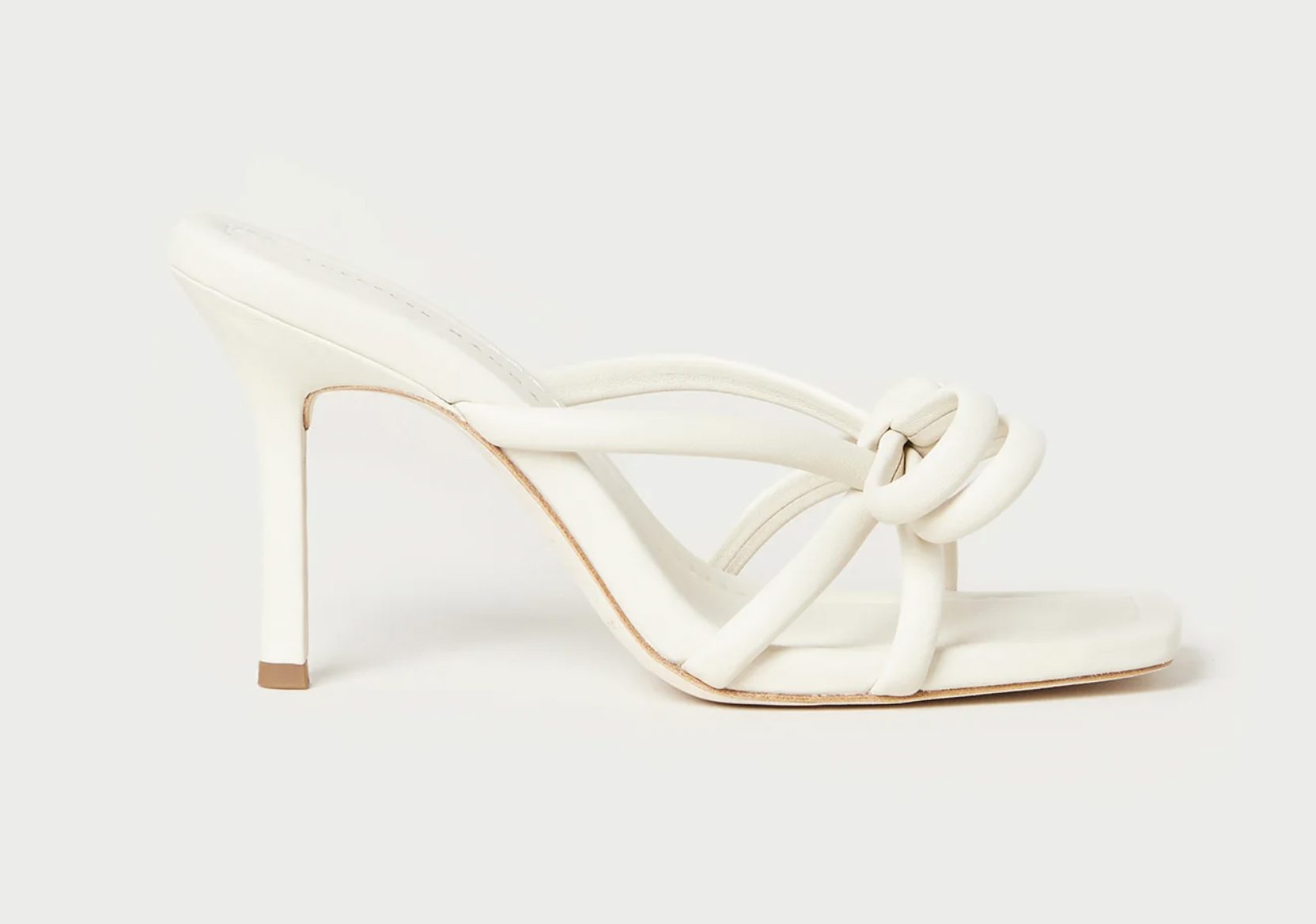 Loeffler Randall Margi Optic White Bow Heel