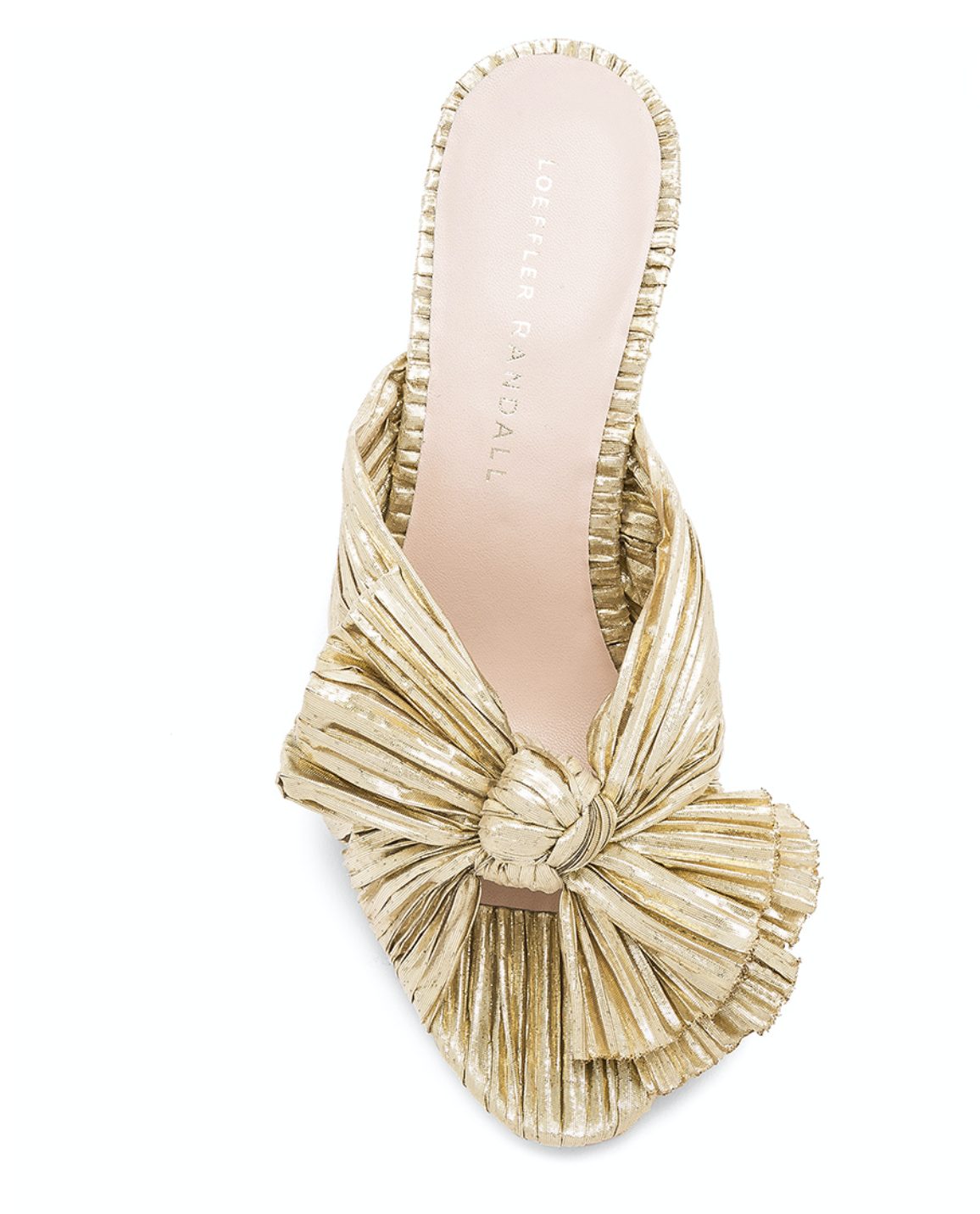 Loeffler Randall Penny Gold Mule Shoes