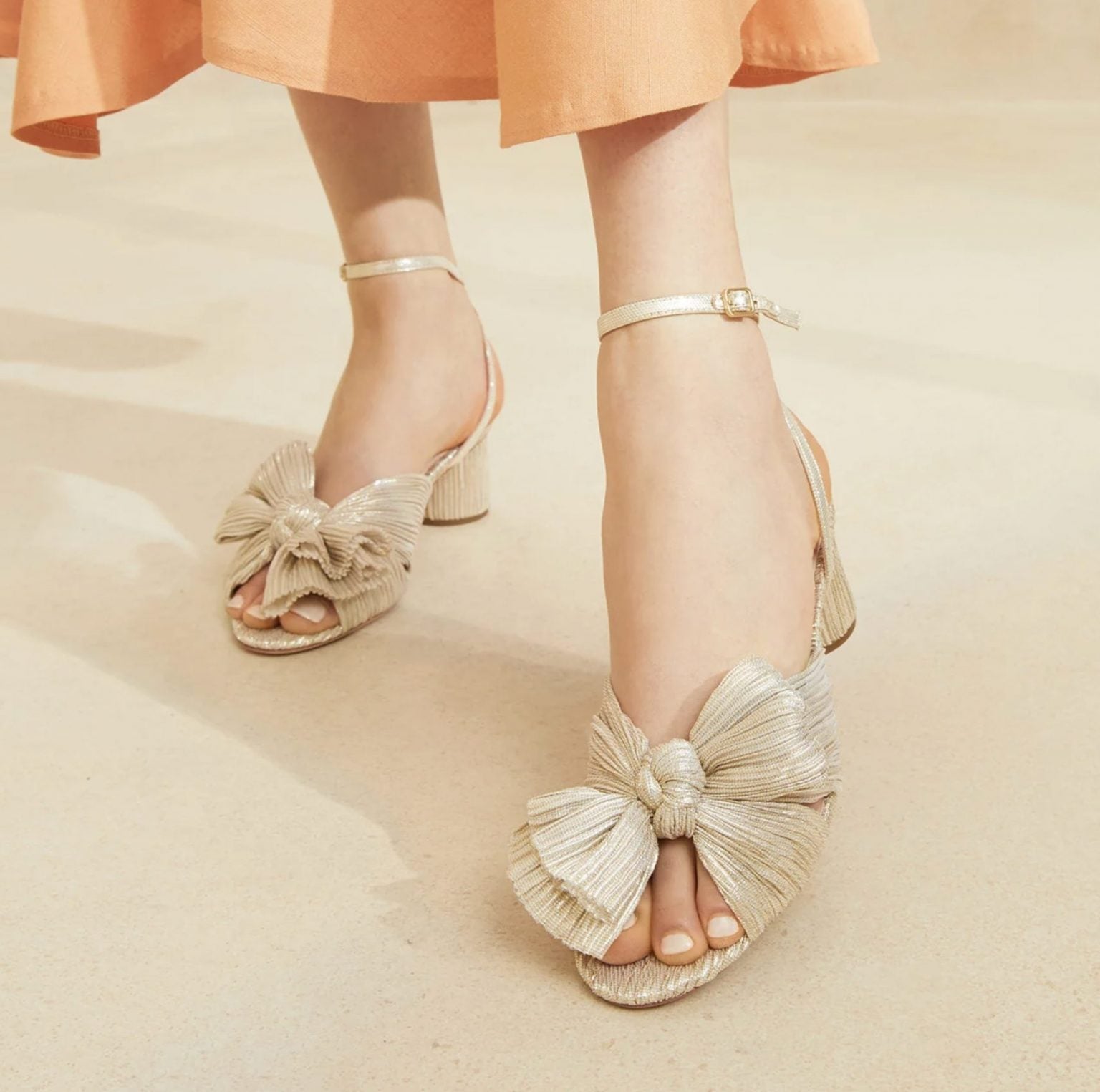 Platinum Dahlia Shoes by Loeffler Randall