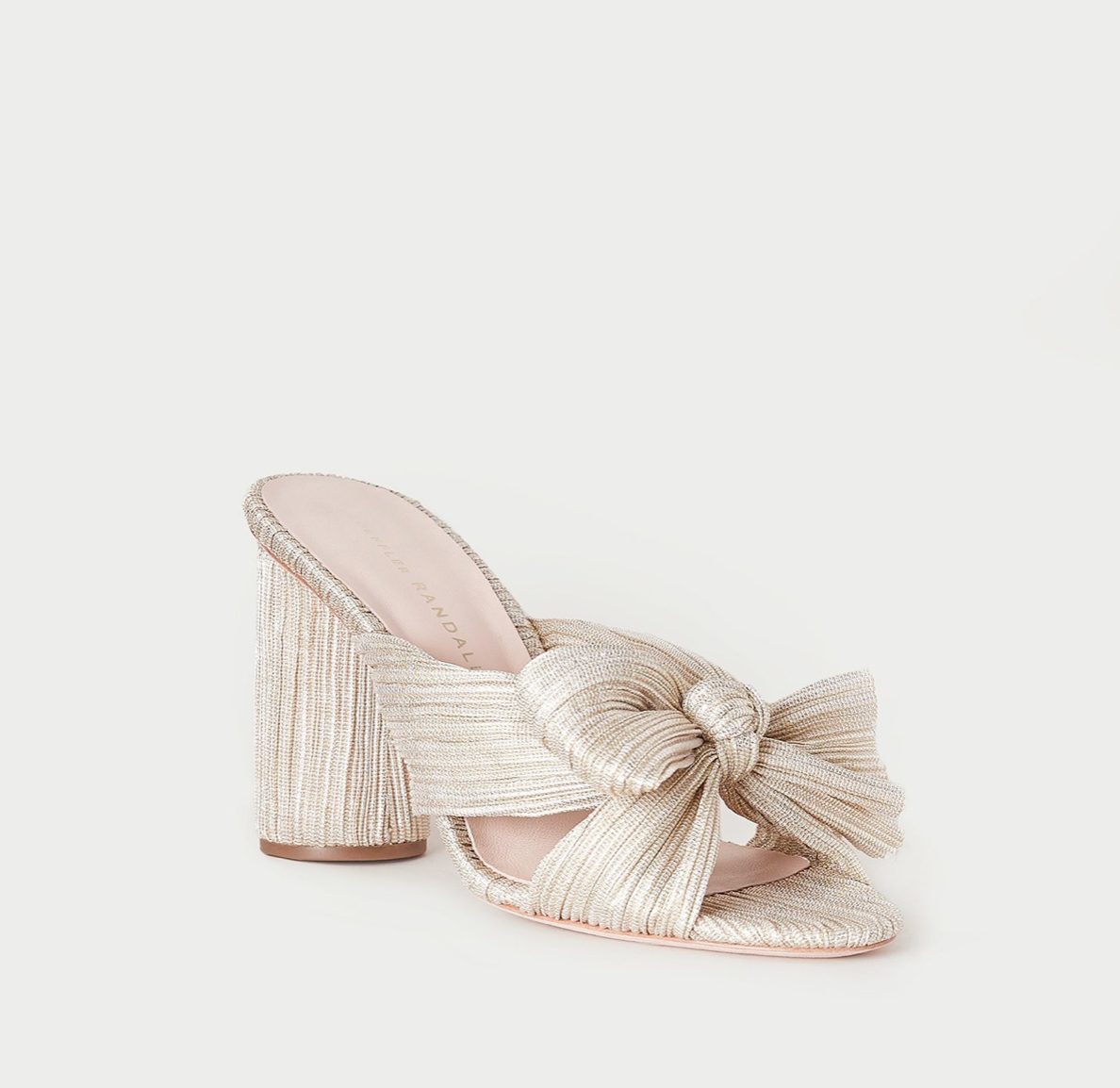 Platinum Penny Shoes by Loeffler Randall