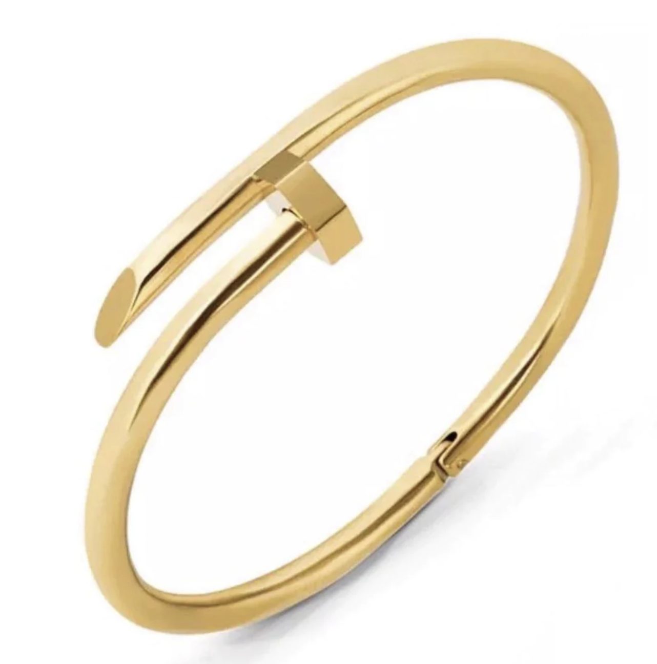 Sahira Axel Gold Nail Bracelet